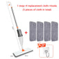 New Large Household Spray Mop With Replaceable Microfiber Pad For Wet And Dry Cleaning Microfiber Pads Rotating Spray Mop Broom