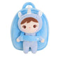 3D Koala & Panda Plush Kids Backpack – Personalized Cartoon School Bag for Boys & Girls