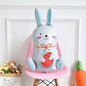 Easter Bunny & Chick Foil Balloon – Cute Standing Rabbit, Egg & Carrot Helium Balloon for Kids’ Party Decor