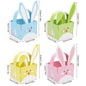 4/8Pcs Easter Bunny Ear Candy Boxes Cute Egg Paper Basket Cookie Gift Packaging Box Bags 2025 Easter Party Decoration Supplies
