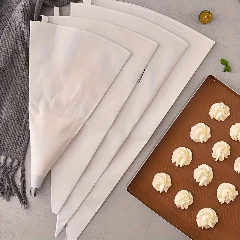 1pc Reusable Thickened Waterproof Cloth Resistant Baking Piping Bag-in Various Size for DIY Creamfor Cake Decorating&Baking Tool