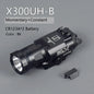Tactical SureFire LOGO X300 Ultra XH35 X300UH-B Weapon Gun Light Lanterna Torch For Airsoft Pistol Glock 17 18 19 22 20mm Rail