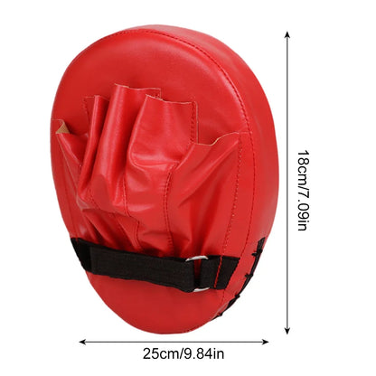 Kick Boxing Gloves Pad PU Leather for Adults Kids MMA Karate Muay Thai Free Fight Training Equipment