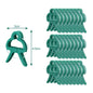 10/100pcs Plant Fixed Clips Reusable Garden Greenhouse Bracket Garden Plants Vine Climbing Clamp Flower Tomato Support Fastener