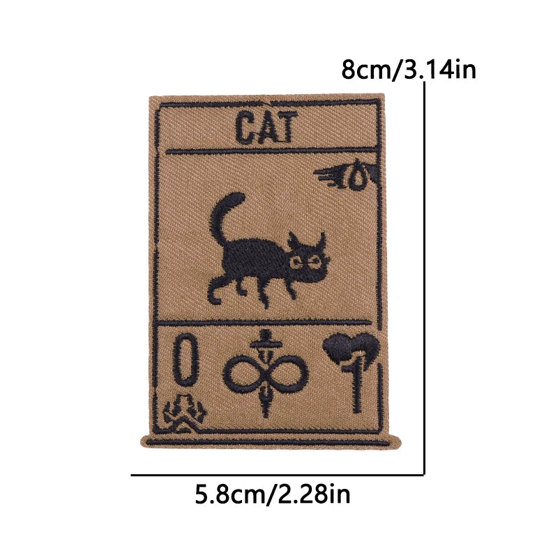 Letter Embroidered Patch Cartoon/Personality Letter Slogan Patch Iron On Patches For Clothing thermoadhesive Patches Sew Badges