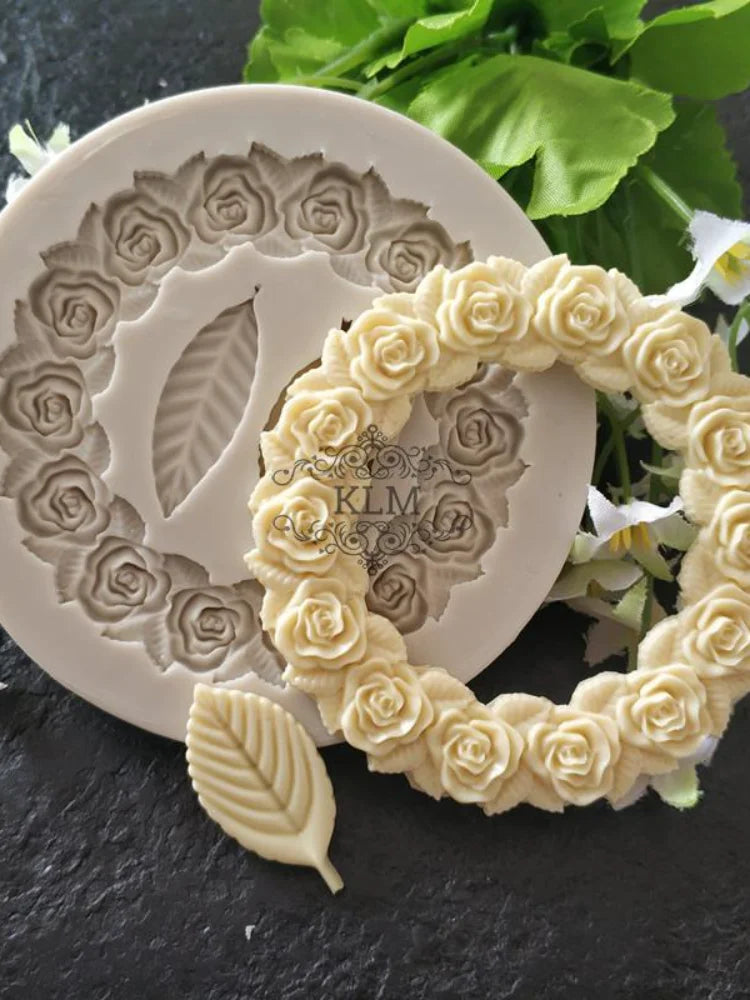 Leaf Silicone Mold Cake Decoration Accessories DIY Chocolate