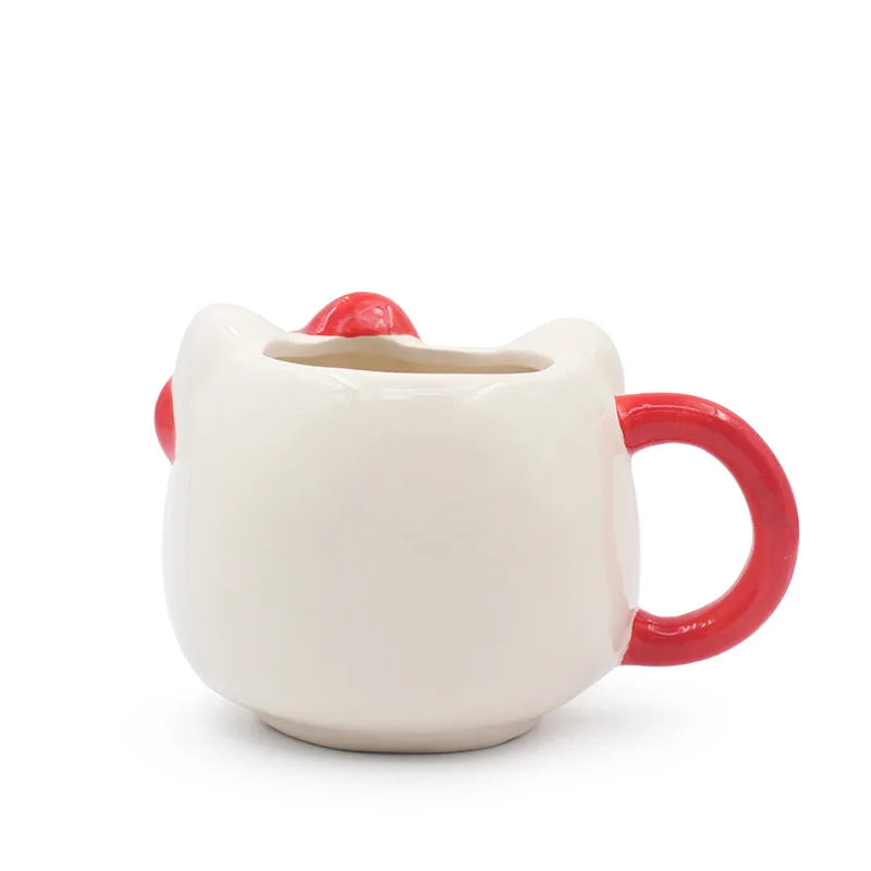 Hello Kitty Ceramic Mug 500ml – Cute Cartoon Cat Cup Gift