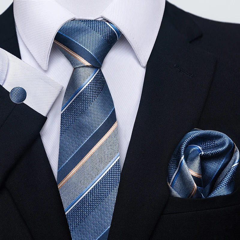 8 cm Tie Pocket Squares Necktie  Set