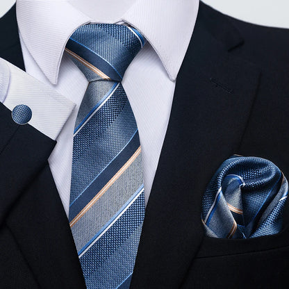 8 cm Tie Pocket Squares Necktie  Set