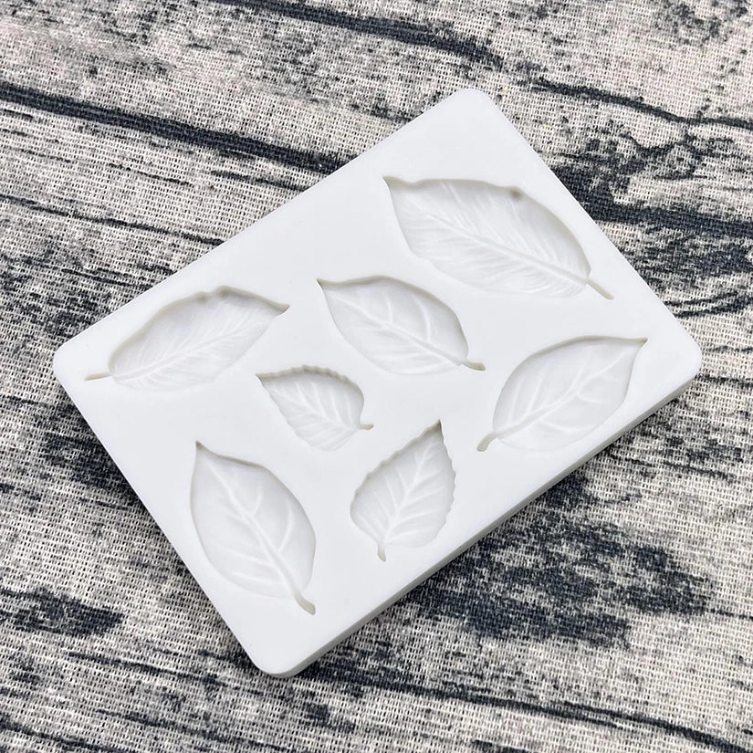 Leaf Silicone Mold Sugarcraft Chocolate Cupcake Baking Mold Fondant Cake Decorating Tools