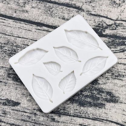 Leaf Silicone Mold Sugarcraft Chocolate Cupcake Baking Mold Fondant Cake Decorating Tools