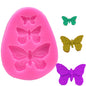 - 3D Butterfly Silicone Mold – Polymer Clay, Candy, Fondant & Cupcake Decorating Tool