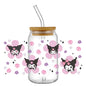 Miniso New Hello Kitty Theme 16oz Libbey Glass 3D Wrapping for cup, mugs, ect.