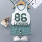 Casual Baby Boy Short Sleeve Sports T-shirt and  Shorts Set