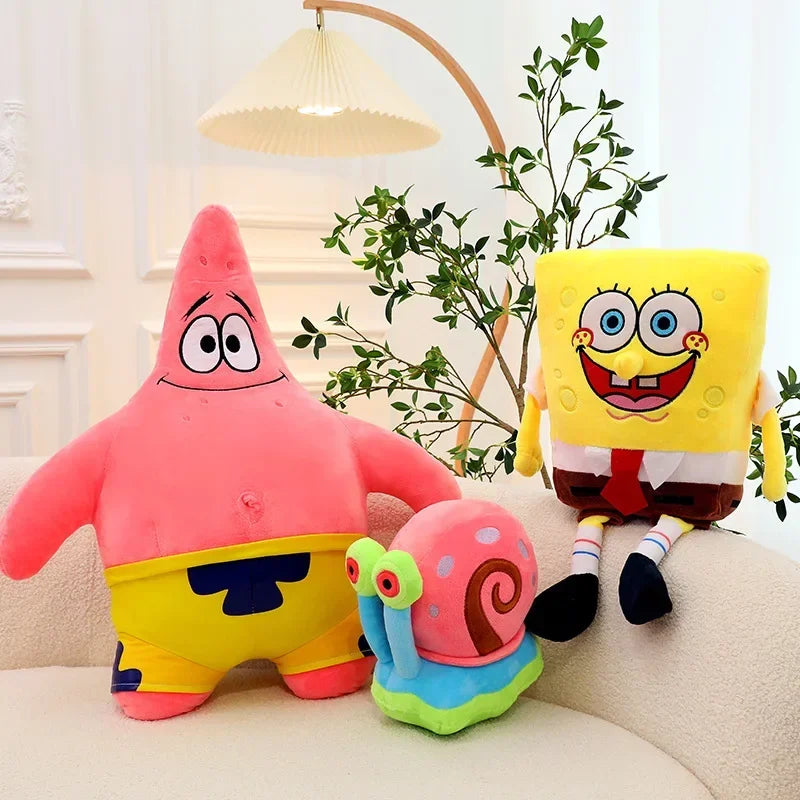 SpongeBob SquarePants, Patrick Star, Squidward, Eugene H. Krabs Gary Stuffed Plush Toys