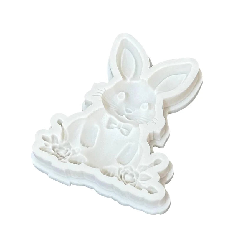 Easter Bunny Flower Silicone Sugarcraft Mold Chocolate Cupcake Baking Fondant Cake Decorating Tools