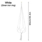 Hanging Plant Pot Hanging Basket Vases with Hook Creative Macrame Suspension Plant Planters for Hanging  Flower Pot Net