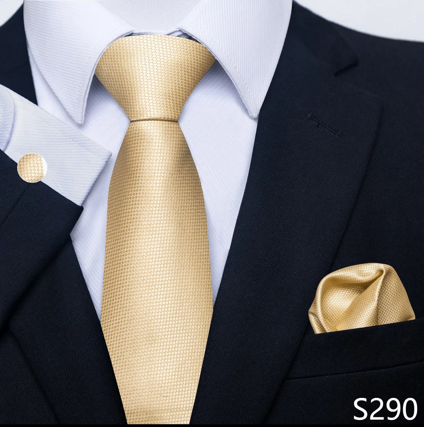8 cm Tie Pocket Squares Necktie  Set