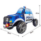 1pc Large Transportation Balloon Racing Balloon Fire Truck Ambulance School Bus Excavator Motorcycle Balloon for Boys Birthday