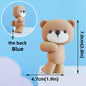 New Hot Air Balloon Cake Decoration Pink Blue Bear Cake Topper for Boy Girl Baby Shower Kids Happy Birthday Party Supplies Gifts