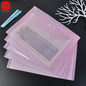 5pcs Plastic Transparent Document Storage Folder  Bag 16C -A4 Paper Size