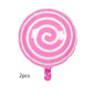 32Inch Donut globos Foil Balloon Fruit Ice Cream Helium Balloon Birthday Party Decoration Kids Toy Sweet Digital baby shower