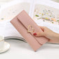 2024 Long Women Wallets Free Name Customized Lady's New Fashion High Quality PU Female Purse Photo Holder Wallet For Girls