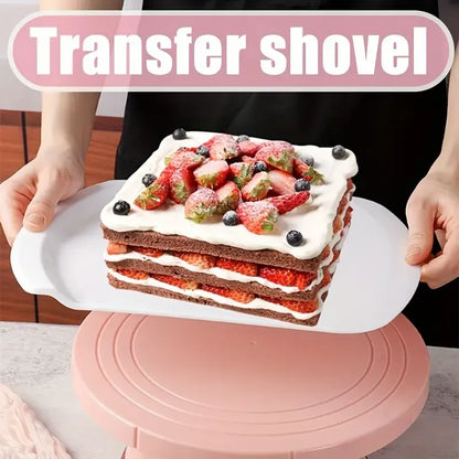 1pc Kitchen Baking Cake Pizza Transfer Tray Shovel - Baking Tool Decorating,Moving Cakes - Professional&Home Bakers Pizza,Bread