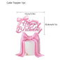 Pink Bow Birthday Theme Party Set Disposable