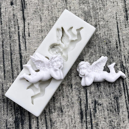 Angel Baby Silicone Mold Fondant Chocolate Sugarcraft Mold Cake Decorating Tools Baking Accessories