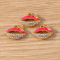 10pcs Mix Cute Enamel Women Lips Lipstick Charms Pendants for Jewelry Making Earrings Necklace Bracelets DIY Crafts Supplies