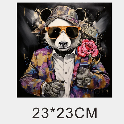Graffiti Animal Iips Fashion Iron Sticker Patch For Clothing T-shirt DIY Hoodie Jacket Sticker DTF PPatch Is Waterproof