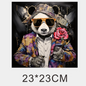 Graffiti Animal Iips Fashion Iron Sticker Patch For Clothing T-shirt DIY Hoodie Jacket Sticker DTF PPatch Is Waterproof