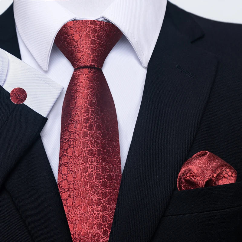 8 cm Tie Pocket Squares Necktie  Set