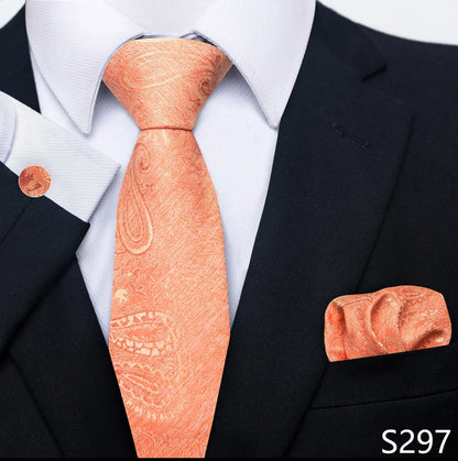 8 cm Tie Pocket Squares Necktie  Set