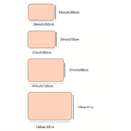 Cartoon Cute Children Carpet Living Room Kids Crawling Stars Play Mats Boy Girl Home Bedroom Bedside Decor Soft Non-slip Rugs