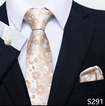 8 cm Tie Pocket Squares Necktie  Set