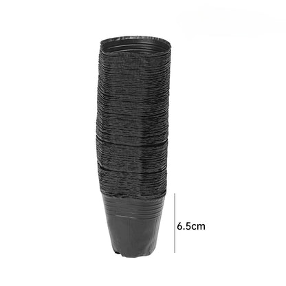 50/200pcs Black Seedling Nursery Pots Seed Starting Grow Cup Flower Plant Container Garden Vegetable Box Home Gardening Tools