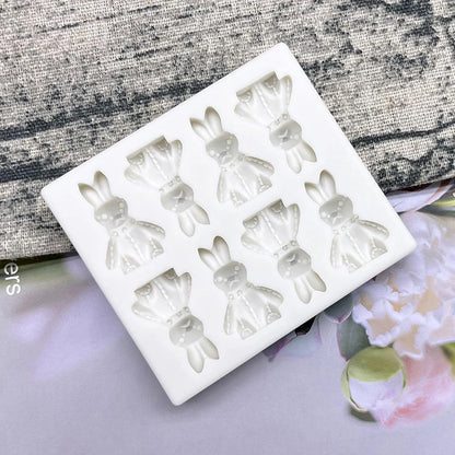 Easter Bunny Silicone Mold Sugarcraft Chocolate Cupcake Baking Mold Fondant Cake Decorating Tools