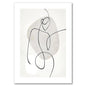 Sexy Female Body Art Print Naked Nude Canvas Poster Line Drawing Prints Abstract Woman Wall Art Painting Pictures Bedroom Decor