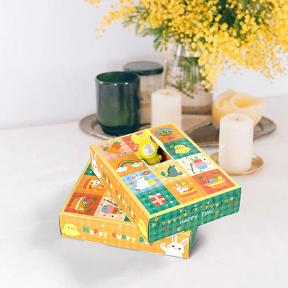 Easter Surprise Eggs Blind Box 5/10PCS 12 Grids Interactive Toys Kids Party Favors Fillable Candy Gifts Egg Hunt Decor