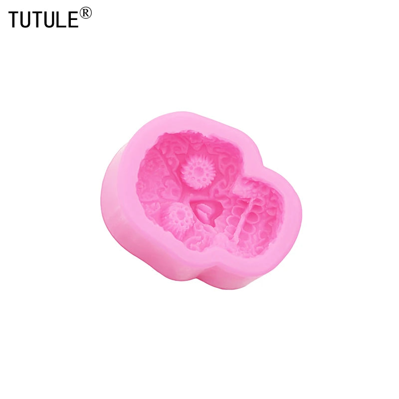 skull resin mold jewelry earrings Keychain Polymer Clay Silicone mould skull Fondant Chocolate Silicone molds