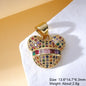 Handmade Luxury Pendant 18K Real Gold-Plated Charms