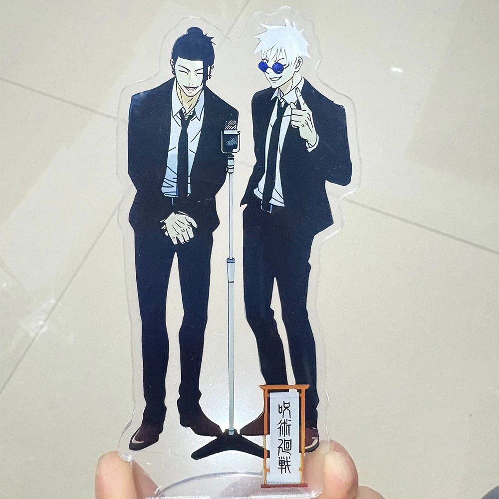 Anime Jujutsu Kaisen Acrylic Stand Ryomen Sukuna Geto Suguru Satoru Gojo Fushiguro Megumi Signboard Desktop Decorations