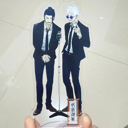 Anime Jujutsu Kaisen Acrylic Stand Ryomen Sukuna Geto Suguru Satoru Gojo Fushiguro Megumi Signboard Desktop Decorations