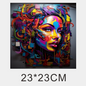 Graffiti Animal Iips Fashion Iron Sticker Patch For Clothing T-shirt DIY Hoodie Jacket Sticker DTF PPatch Is Waterproof