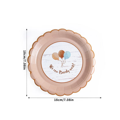 Cute Bear Disposable Party Tableware   Supplies