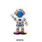 4D Standing Astronaut Spaceman Balloons Rocket Foil Balloons Kids Toys Baby Shower Outer Space Themed Birthday Party Decorations
