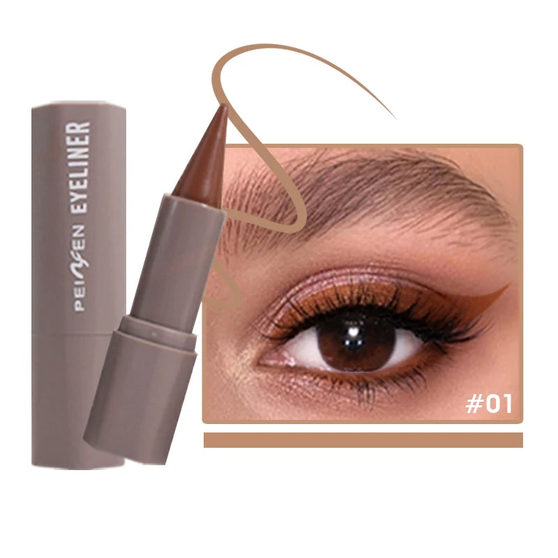 1pc eye shadow eyeliner pen, durable waterproof, easy sliding, create a lasting look