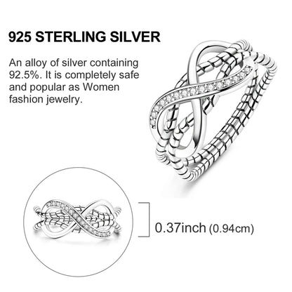 Rings Original 925 Sterling Silver Rings Simple Zircon Heart Ring For Wedding Valentine's Day Women Ring Jewelry Gift